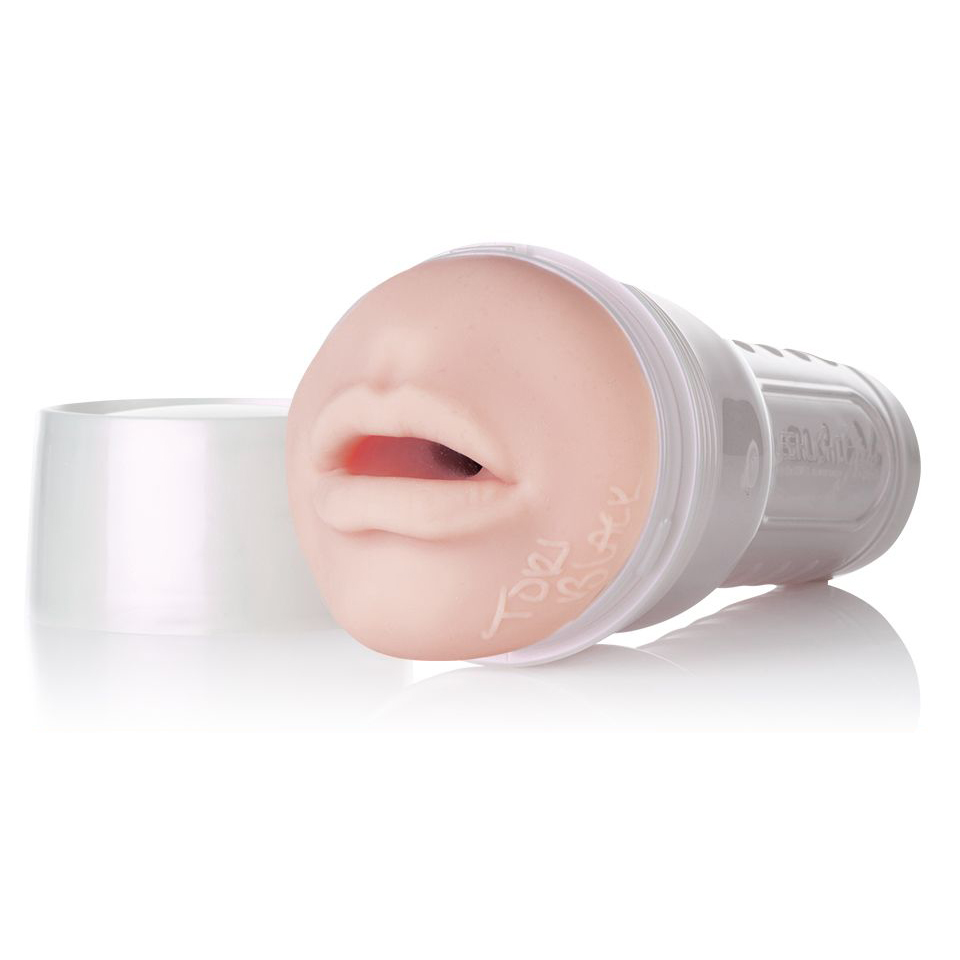 Fleshlight in mouth